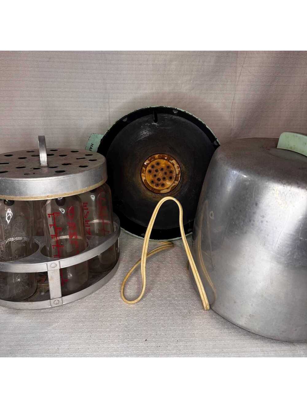 Vintage Hankscraft Bottle Sterilizer, Mint Green Mid Century Warmer, Retro Decor - Picture 9 of 10